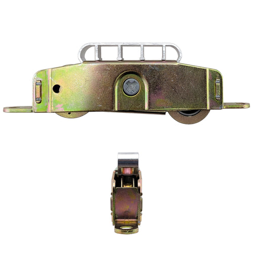 Vinyl Sliding Patio Door Tandem Roller with Aluminum Spacer 1.25 Inch Steel Wheel Diameter - Vinyl Sliding Patio Door Tandem Roller with Aluminum Spacer 1.25 Inch Steel Wheel Diameter