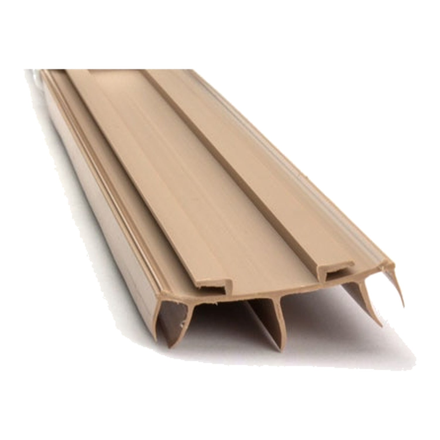 Door Weather Seal Slide On Tan Door Bottom Sweep For Hinged Doors 35 3/4 Inch - Door Weather Seal Slide On Tan Door Bottom Sweep For Hinged Doors 35 3/4 Inch