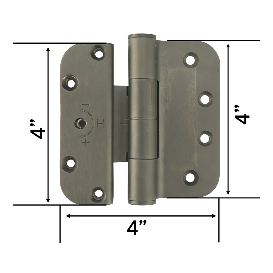 Truth Sentry Hinged Door Adjustable Guide Hinge, LHO / RHI, 4 x 4 inches - Truth Sentry Hinged Door Adjustable Guide Hinge, LHO / RHI, 4 x 4 inches
