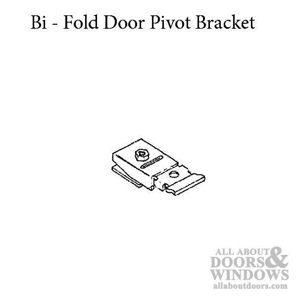 Bi-Fold Door Top Pivot Bracket - Acme No. 2041 - Bi-Fold Door Top Pivot Bracket - Acme No. 2041