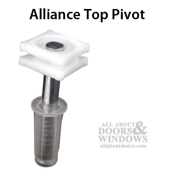 Alliance Square Guide, top Pivot, Wood bi-fold door - Sold Each - Alliance Square Guide, top Pivot, Wood bi-fold door - Sold Each