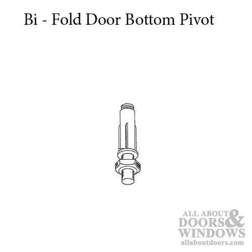 Bi-Fold Door Bottom Pivot - Bi-Fold Door Bottom Pivot