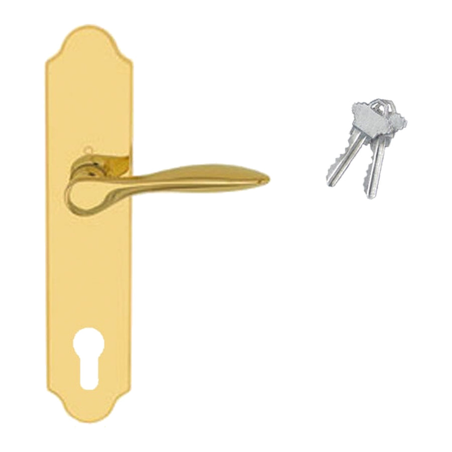 New Orleans M1610 / 3965N Active Handleset Satin Nickel - New Orleans M1610 / 3965N Active Handleset Satin Nickel