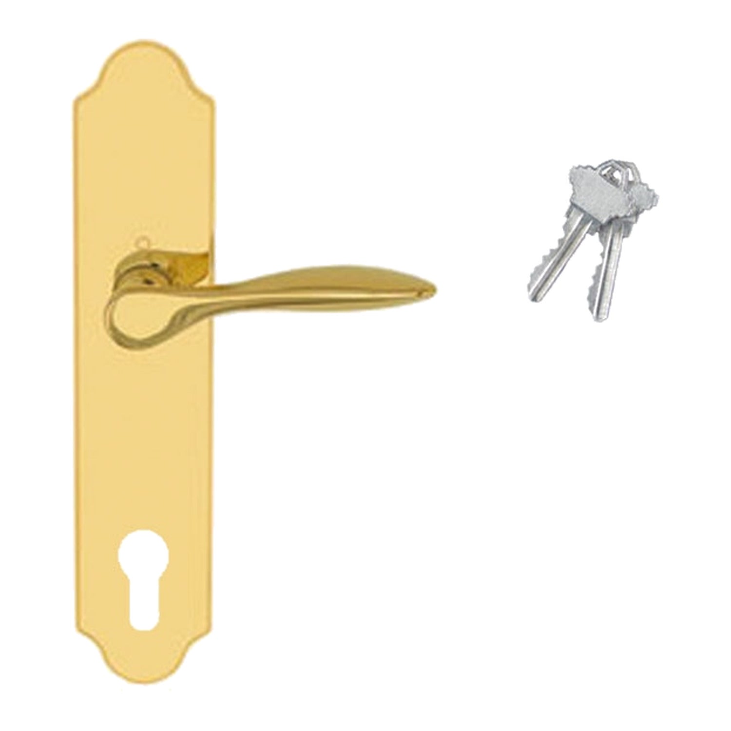 New Orleans M1610 / 3965N Active Handleset Satin Nickel - New Orleans M1610 / 3965N Active Handleset Satin Nickel