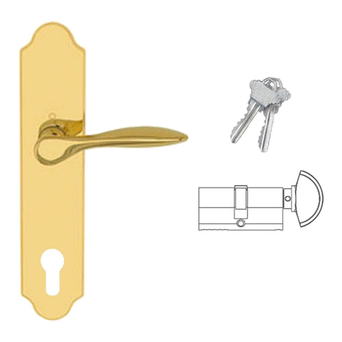 New Orleans M1610 / 3965N Active Handleset Rustic Umber - New Orleans M1610 / 3965N Active Handleset Rustic Umber