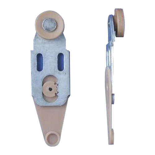 Discontinued - Closet Door roller assembly, 1 inch Dia. Wheel - Front - Discontinued - Closet Door roller assembly, 1 inch Dia. Wheel - Front