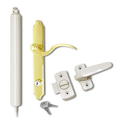 Storm Door Hardware Kit with Handle and Closer - Storm Door Hardware Kit with Handle and Closer