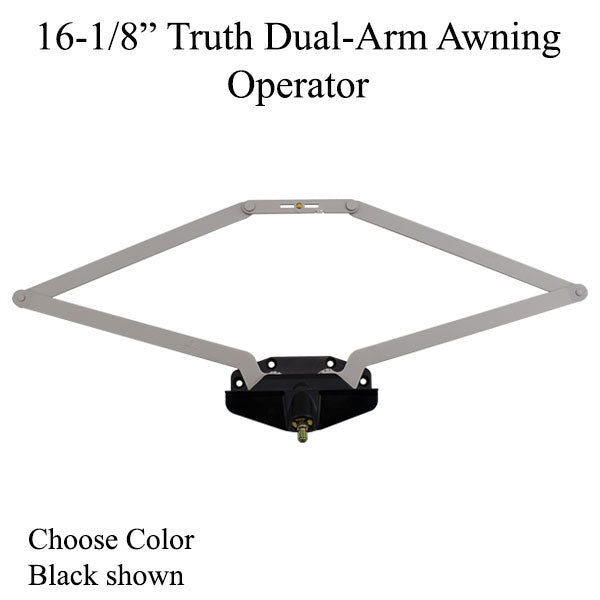 Amesbury Truth Roto-Gear Window Operator 16-1/8 inch Scissor Single Hook - Amesbury Truth Roto-Gear Window Operator 16-1/8 inch Scissor Single Hook