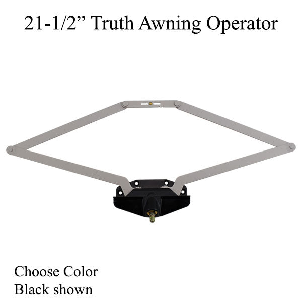 Truth Awning Operator, 21-1/2 inch Single Hook Roto Gear Operator Choose Color - Truth Awning Operator, 21-1/2 inch Single Hook Roto Gear Operator Choose Color
