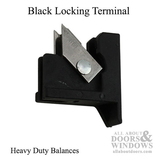 End Bracket Attachment #2 Locking Terminal for Channel Balance (Blue or Black) - End Bracket Attachment #2 Locking Terminal for Channel Balance (Blue or Black)