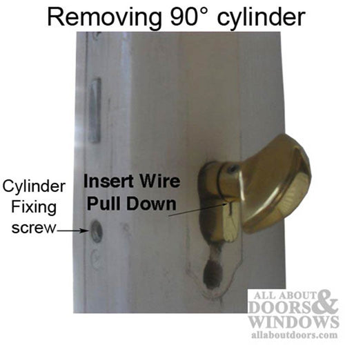 35.5/35.5 Active Keyed HOPPE Non-Logo 90° Profile Cylinder Lock - Brass, Choose Finish - 35.5/35.5 Active Keyed HOPPE Non-Logo 90° Profile Cylinder Lock - Brass, Choose Finish