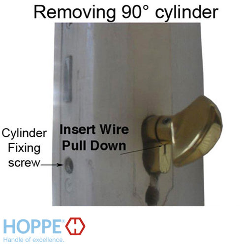 40.5 /40.5 HOPPE Non-Logo 90 Profile Cylinder Lock, Solid Brass, - 40.5 /40.5 HOPPE Non-Logo 90 Profile Cylinder Lock, Solid Brass,