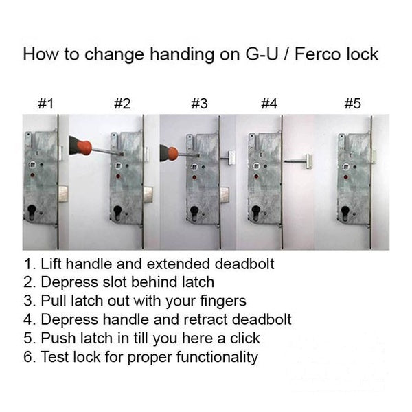 G-U Cremona Europa Active Multipoint Lock With Shootbolts - G-U Cremona Europa Active Multipoint Lock With Shootbolts