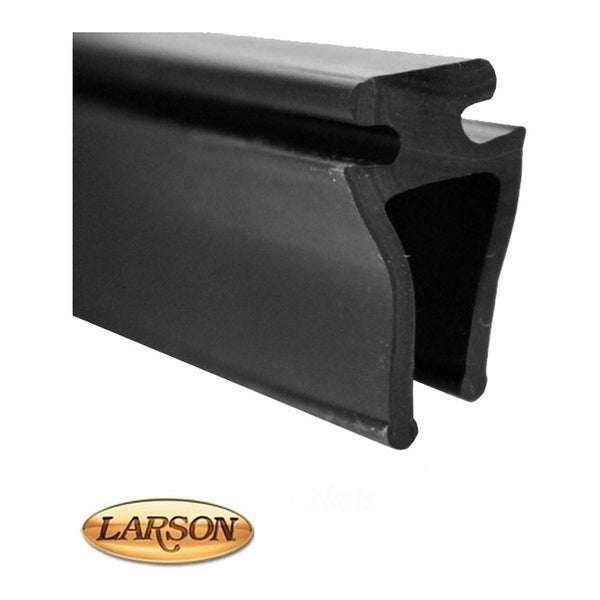 Larson Double Sweep Expander for Storm Door - Black Draft Stopper - Larson Double Sweep Expander for Storm Door - Black Draft Stopper
