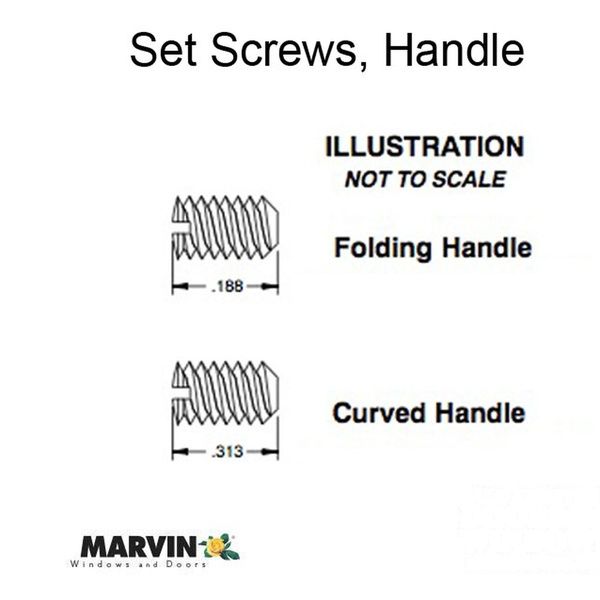 Set Screw for Curved Handle, Casemaster / Awning - Set Screw for Curved Handle, Casemaster / Awning
