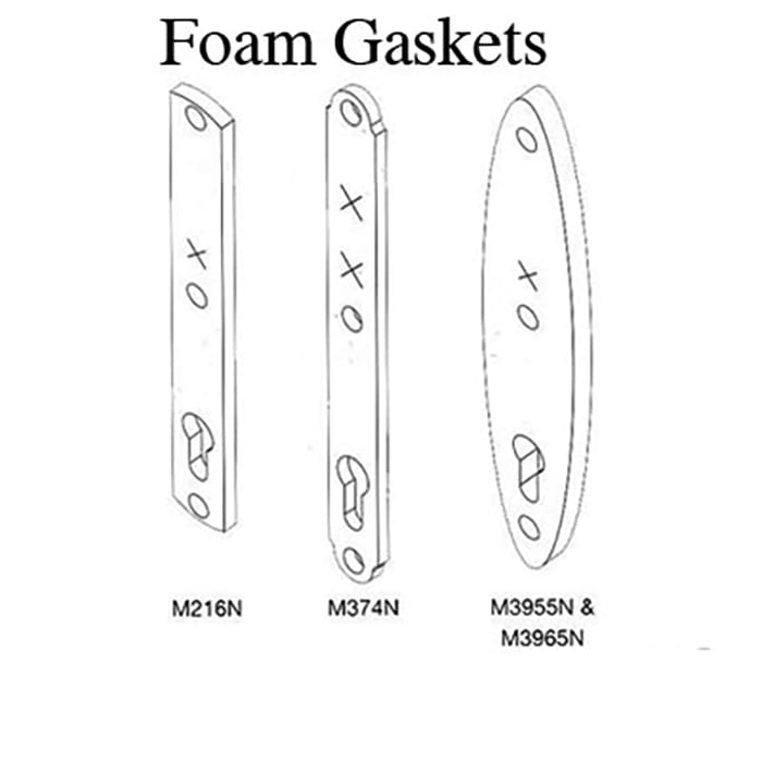 Hoppe Foam Gasket, M216N Escutcheon Plate - Hoppe Foam Gasket, M216N Escutcheon Plate