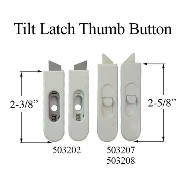 Pro-Shield Tilt Latch for LOWER Sash Gray Nose No Thumb Button Right Hand - Pro-Shield Tilt Latch for LOWER Sash Gray Nose No Thumb Button Right Hand