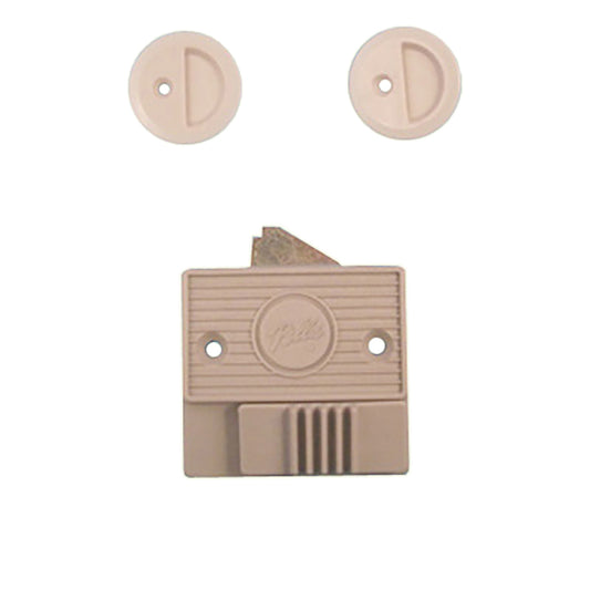 Security Foot bolt, Old Style  OX / RH Sliding Door - Champagne DISCONTINUED
