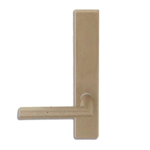 Marvin Contemporary Handle, Inactive / Dummy Ultimate Hinged French Door- Satin Taupe - Marvin Contemporary Handle, Inactive / Dummy Ultimate Hinged French Door- Satin Taupe