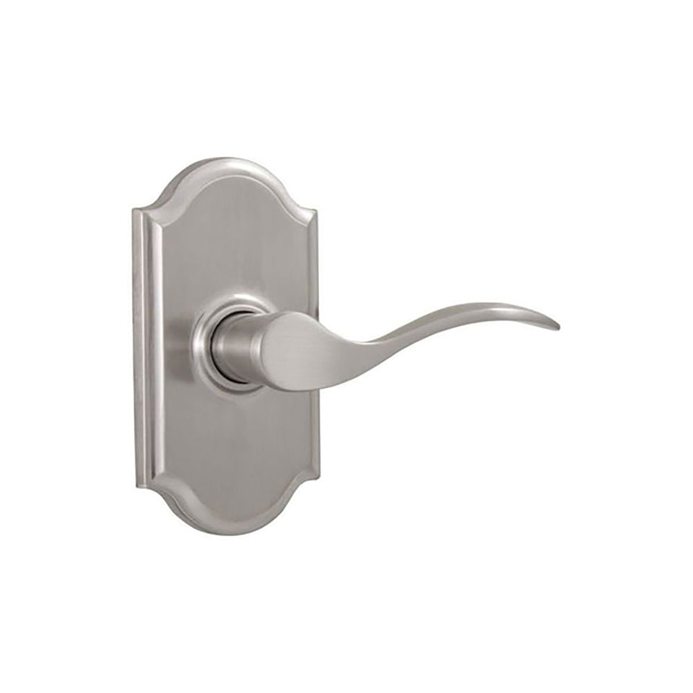 Weslock Bordeau Premier Privacy Door Lever Satin Nickel Right Hand Door Handle - Weslock Bordeau Premier Privacy Door Lever Satin Nickel Right Hand Door Handle