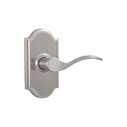 Weslock Bordeau Premier Privacy Door Lever Satin Nickel Right Hand Door Handle - Weslock Bordeau Premier Privacy Door Lever Satin Nickel Right Hand Door Handle