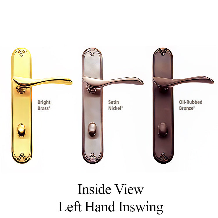 Active Pella Left Hand Keyed Handle Set for Hinged Door - Active Pella Left Hand Keyed Handle Set for Hinged Door