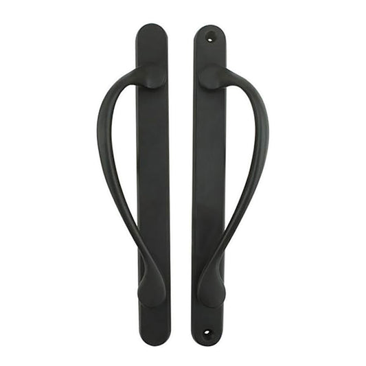 Marvin Inactive / Dummy Narrow Sliding Door Handle - Dark Bronze