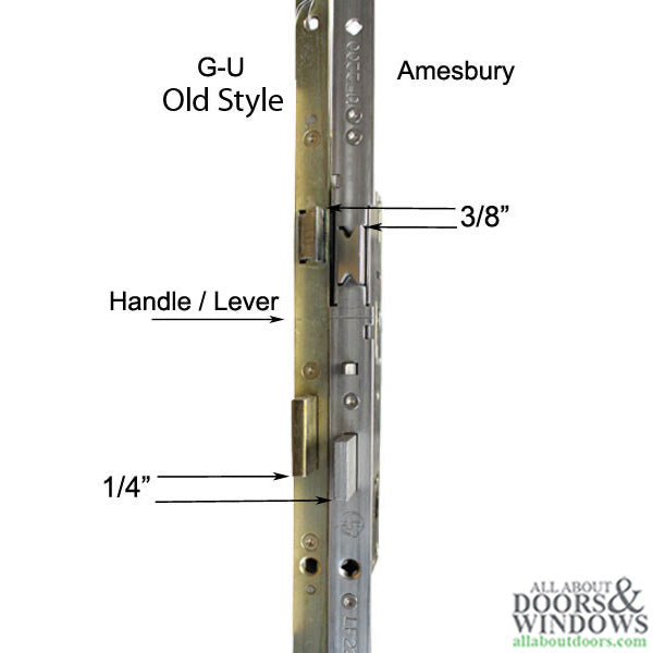 20mm Adjustable 45/92 Shootbolt Replacement, Doors 68