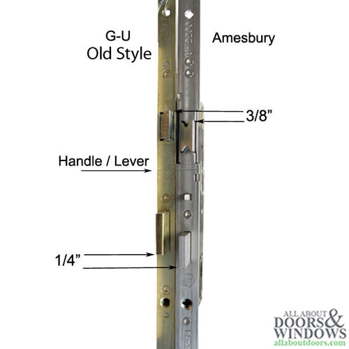 20mm Adjustable 45/92 Shootbolt Replacement, Doors 68