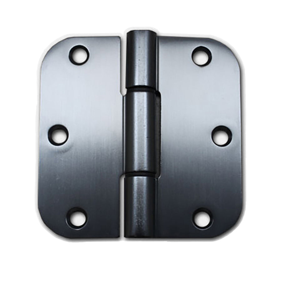 Pella 3.5 X 3.5 Radius Corner Door Hinge - Brushed/Satin Chrome | Fits Doors from 2001-2007 - Pella 3.5 X 3.5 Radius Corner Door Hinge - Brushed/Satin Chrome | Fits Doors from 2001-2007