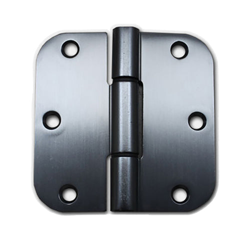 Pella 3.5 X 3.5 Radius Corner Door Hinge - Brushed/Satin Chrome | Fits Doors from 2001-2007 - Pella 3.5 X 3.5 Radius Corner Door Hinge - Brushed/Satin Chrome | Fits Doors from 2001-2007
