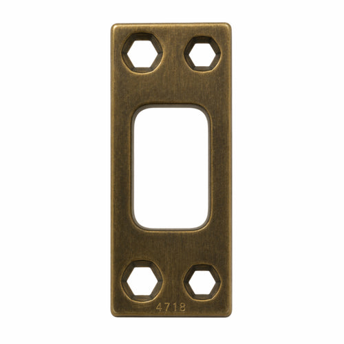 Strike Plate, Deadbolt, 4-Hole H.D. - Strike Plate, Deadbolt, 4-Hole H.D.