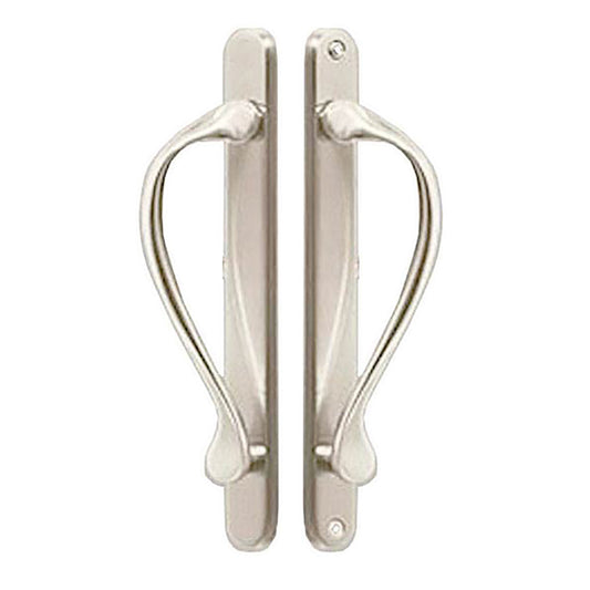 Marvin Inactive / Dummy Narrow Sliding Door Handle - Satin Chrome