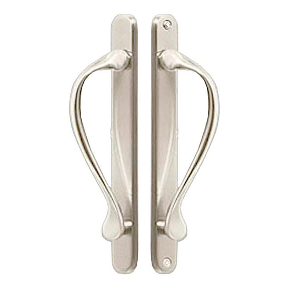 Marvin Inactive / Dummy Narrow Sliding Door Handle - Satin Chrome - Marvin Inactive / Dummy Narrow Sliding Door Handle - Satin Chrome