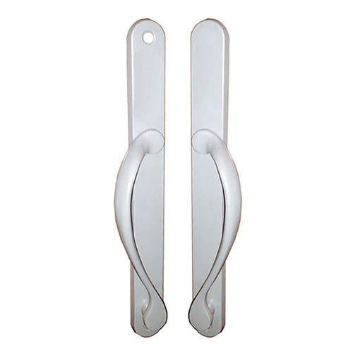 Marvin Narrow Traditional, Passive Sliding Patio Door Handle -  White - Marvin Narrow Traditional, Passive Sliding Patio Door Handle -  White