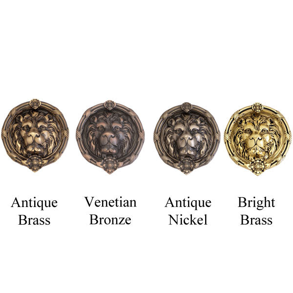 Leo Lion Door Knocker 8-3/8