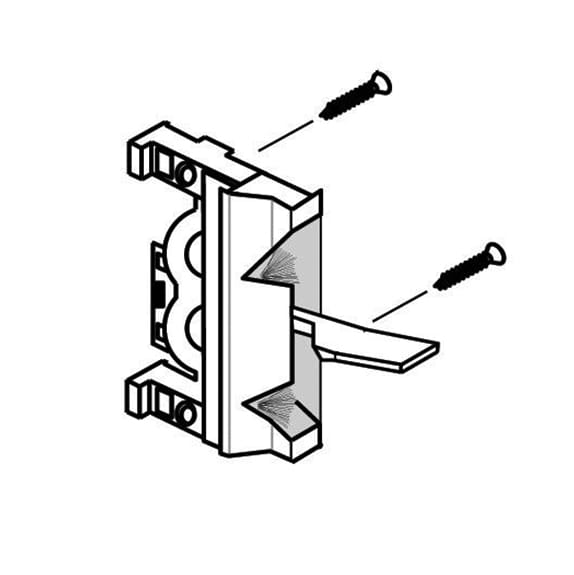 Sash Lock, Main, Peachtree Ariel Casement Hardware - Sash Lock, Main, Peachtree Ariel Casement Hardware