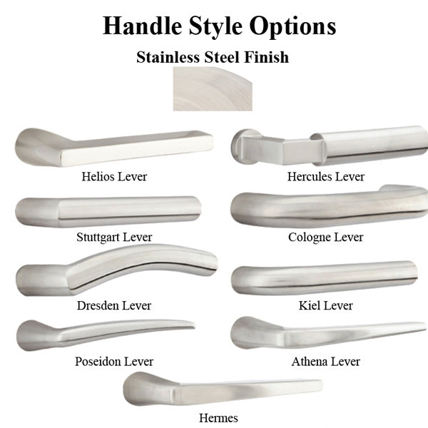 Multipoint Trim, 2 x 10 inch, American, Stainless Steel, Choose Options - Multipoint Trim, 2 x 10 inch, American, Stainless Steel, Choose Options