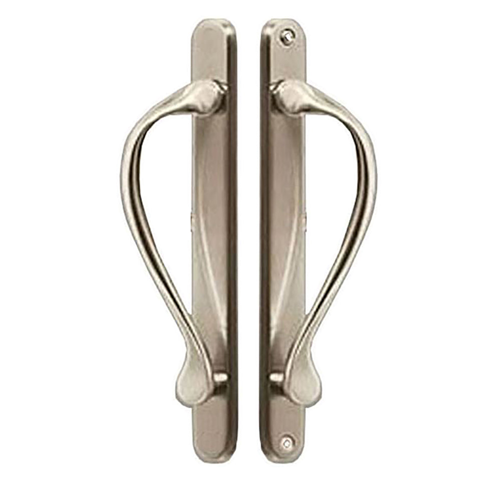 Marvin Inactive / Dummy Narrow Sliding Door Handle - PVD Satin Nickel - Marvin Inactive / Dummy Narrow Sliding Door Handle - PVD Satin Nickel