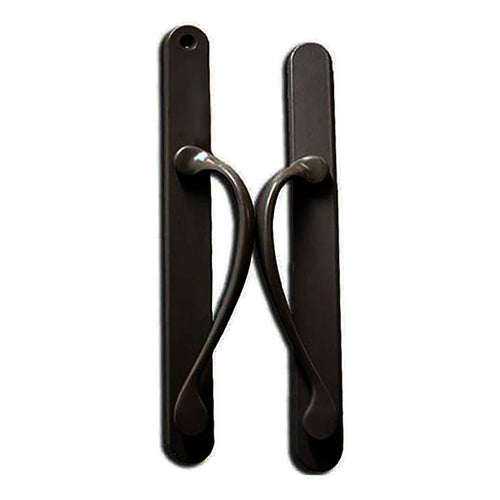 Marvin Narrow Traditional, Passive Sliding Patio Door Handle - Matte Black - Marvin Narrow Traditional, Passive Sliding Patio Door Handle - Matte Black