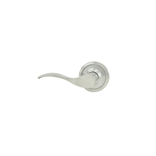 Weslock Bordeau Dummy Door Lever Left Hand Satin Chrome Door Handle - Weslock Bordeau Dummy Door Lever Left Hand Satin Chrome Door Handle