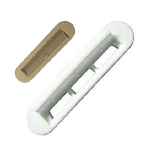 Weep Hole Cover with Flap 1.25in Slot weep Hole Cover For Double Hung Windows - Weep Hole Cover with Flap 1.25in Slot weep Hole Cover For Double Hung Windows