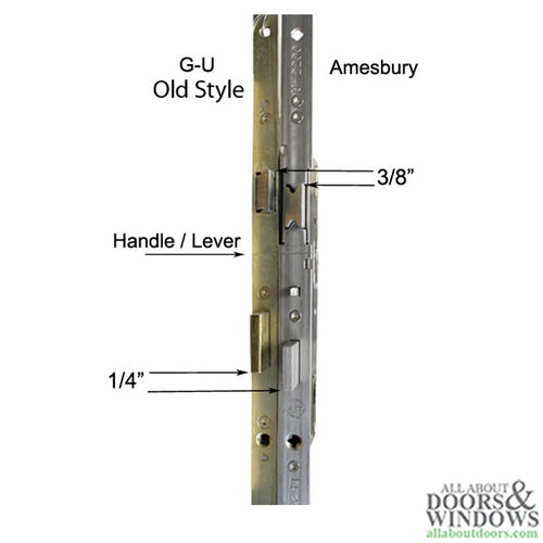 20mm Adjustable 45/92 Shootbolt Replacement, Doors 81