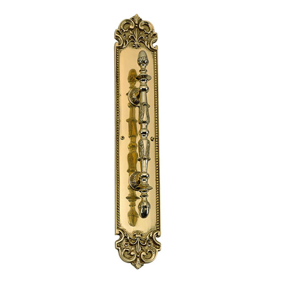 Fleur De Lis Pull Plate 3