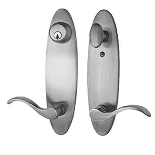 IPD Citadel Peachtree Swing Door Hardware - Polished Brass
