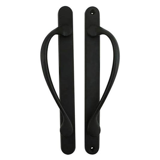 Marvin Inactive / Dummy Narrow Sliding Door Handle - Matte Black