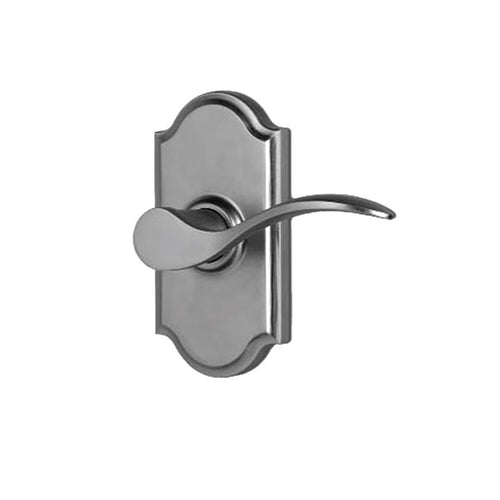 Weslock Bordeau Privacy Door Lever Weathered Pewter Right Handed Privacy Handle - Weslock Bordeau Privacy Door Lever Weathered Pewter Right Handed Privacy Handle