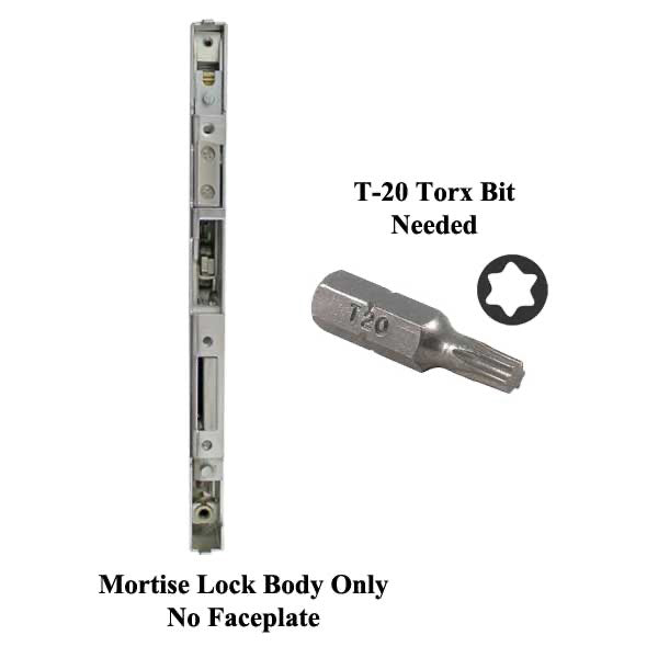 P1000 Active Gearbox, 45/92 Mortise Lock Case Body, Euro Version - P1000 Active Gearbox, 45/92 Mortise Lock Case Body, Euro Version