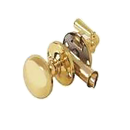 Peachtree IPD Screen Swinging Door Lock Set - Polished Brass