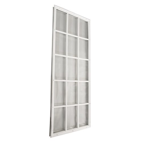 Therma Tru Door Lite Surround with Glass 15 Lite and Plastic Frame - Therma Tru Door Lite Surround with Glass 15 Lite and Plastic Frame